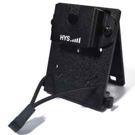 HYS Walkie Talkie Halterung mit MOLLE System für Gürtel, Rucksäcke, Kompatibel mit Baofeng Quansheng Motorola Handfunkgerät und Lautsprechermikrofon