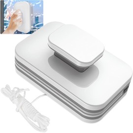 Kcyuowq Magnetic Windshield Cleaner Tool, Double-Sided Window Cleaner, Glass Thickness 3-10mm,Windshield Car Window Cleaner,Windows Cleaner Tool for High Rise Car Glazed