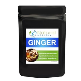 Ginger Root Extract 1000mg, 120 Tablets, Letterbox Friendly