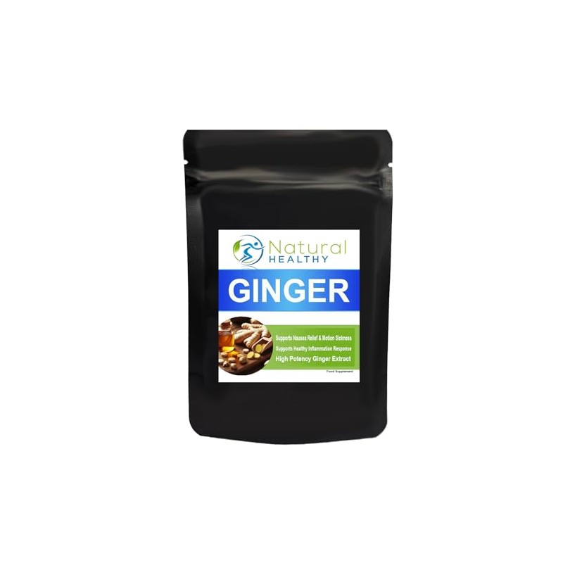 Ginger Root Extract 1000mg, 120 Tablets, Letterbox Friendly