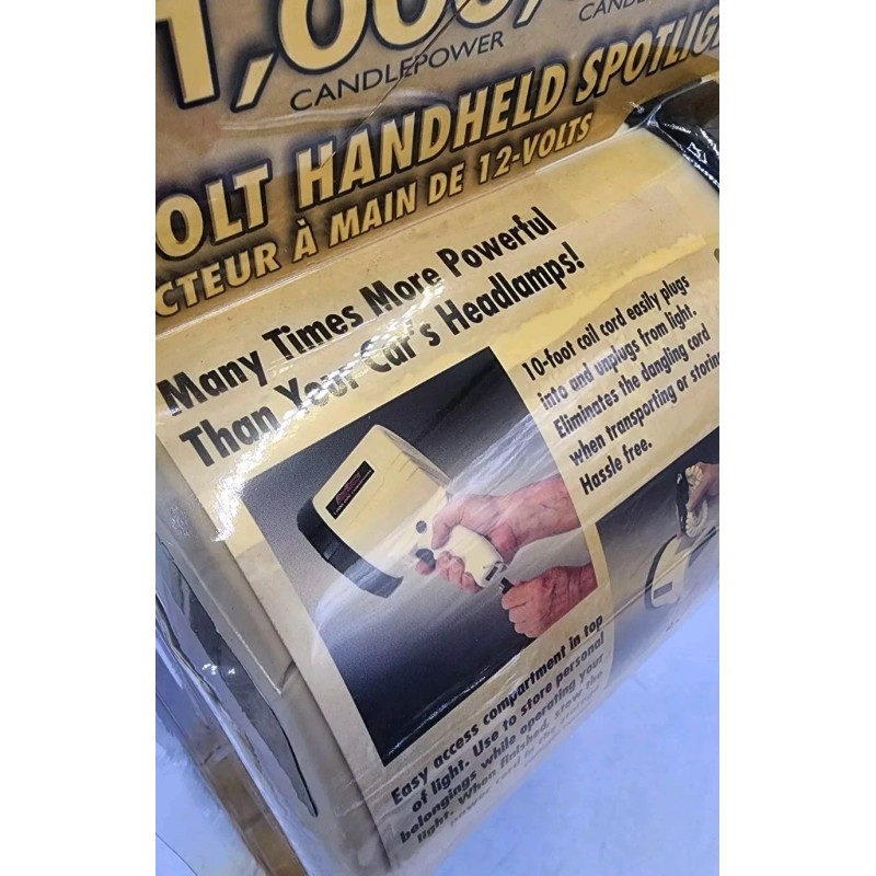 Optronics Nightblaster 1,000,000 Candle Power Light 12V Hand-Held Spotlight Model