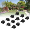 100Pcs 4L Pressure Compensating Drip Emitters Detachable Irrigation Dripper Nozzle