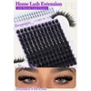 CORUSCATE Thick Lash Clusters with Bottom Lashes Spike Cluster Eyelash