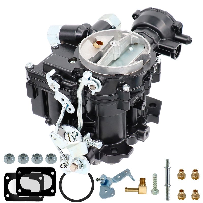 NENKUTEN Marine Carburetor 2 Barrel Carb for Mercruiser 3.0L/2.5L Electric