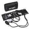 Scian Manual Blood Pressure Cuff with Dual Head Stethoscope, Aneroid