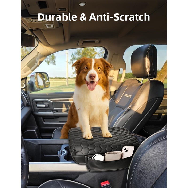 BystralX Center Console Cover Compatible with 2019 2020 2021 2022