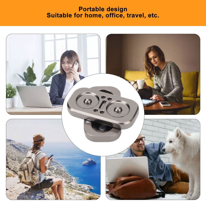 Owl Shaped Slider Toy Men Women Office Metal Anxiety Stress