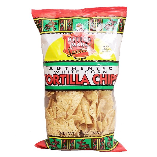 Better Made white corn tortilla chips, 13-oz. bag