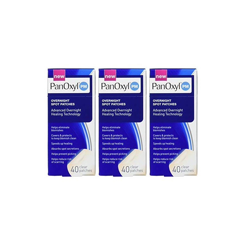 PanOxyl Pm Overnight Spot Patches With Advanced Hydrocolloid Healing Technology,