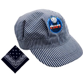 Thomas The Train Hat- Thomas & Friends Adjustable Toddler Cap Navy Blue White