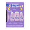 Johnson's Sleepy Time Baby Gift Set with Relaxing NaturalCalm Aromas,