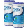 AQUA CREST FXHSC 10" x 4.5" Whole House Water Filter,