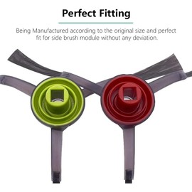 Replacement Parts For Vacuum Ecovacs DEEBOT OZMO 920 950 T8 AIVI Max T9 T5 N5 N7 N8+ N8 Pro DX55 DX93 DJ65, 2 Main Roller Brush, 5 HEPA Filters, 10 Side Brushes, 8 Dust Bag