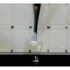 Arabic Transparent Keyboard Stickers with White Letters for Any Pc