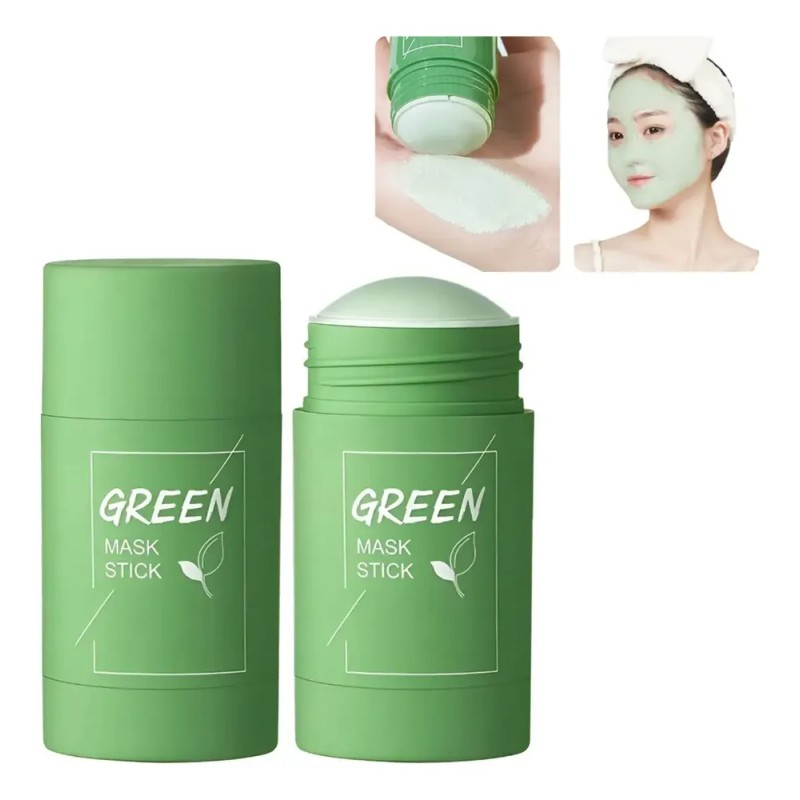 Mascarilla Stick Barra Arcilla Té Verde Para Puntos Negros