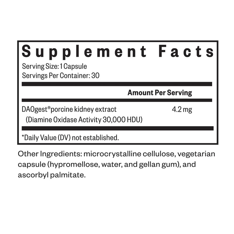 Seeking Health Histamine Digest - Formerly Histamine Block, DAO Enzyme