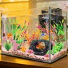 QUOZUO Broken Barrel Fish Tank Decor, 16pcs Fish Tank Accessories