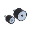 Qiilu 4x M8 M6 Rubber Mounts Shock Absorber Anti Vibration