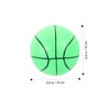 SUPVOX 1 Set Luminous Basketball Glow Dark Inflatable Ball with