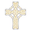 Celtic Cross Stencil, 6.5 x 8.5 inch - Celtic Druid