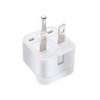 Strhowill (2pack) US 3 Prong Plug to Universal Socket Power