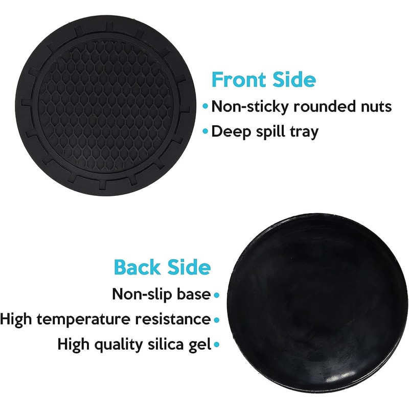 Lismore Heaven Car Cup Holder Coaster 4PCS Universal Non-Slip Cup