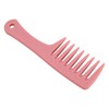 5Pcs Hairdressing Wide Tooth Comb Anti Static Ergonomic Handle Safe