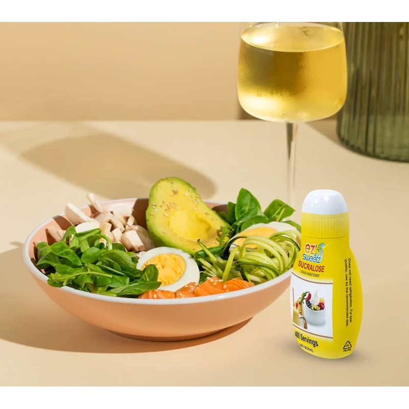 EZ-Sweetz (1.05oz - Liquid Sweetener 400 Servings/Bottle)