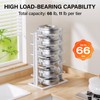 LAMU Pots and Pans Organizer for under Cabinet，6-Tier Heavy Duty