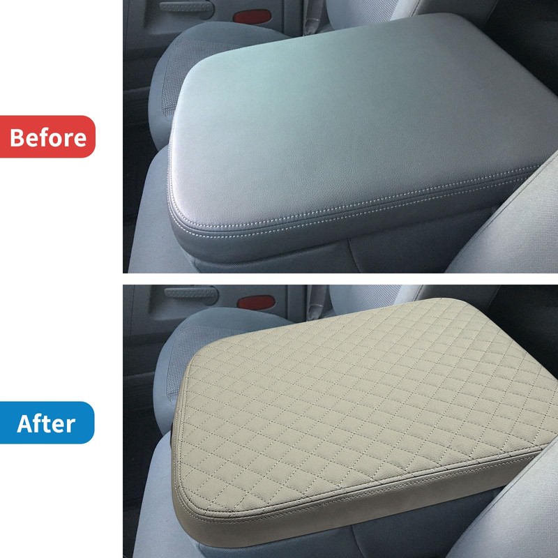 Xaido Center Console Armrest Cover Compatible with 2002-2008 2009 2010