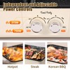 Food Party Food Party Hot Pot Electric Grill 2 in