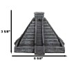 Temple of Kukulcan Mesoamerican Aztec Step Pyramid Backflow Incense Cone