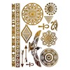 2 Sheets Egyptian Tattoo Bracelets Tattoos Gold Tattoos Metallic Tattoo