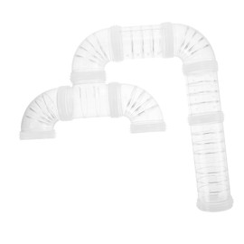 CORHAD Pet Hamster Mice Enclosure Hideout Tube Hamster Cage Tunnel Maze Supply Outdoor Safe Exercise Space for Squirrels