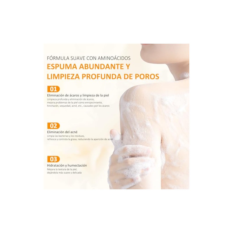 Gel Exfoliante Jabón Líquido Aminoácidos Multibeneficios 250ml Todo Tipo Piel