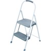Rubbermaid 2-Step Steel Step Stool Ladder with Hand Grip, ANSI