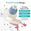 Yarn Winder,Yarn Ball Winder,Easy-to-Install,Low-Noise Yarn Spinner for Crocheting,The Helper for