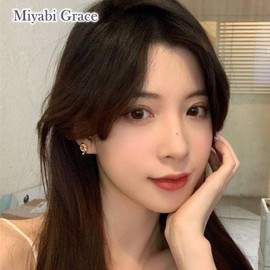 Miyabi Grace Invisible Clip On Earrings For Women Gold knot Tie Small Clip On Earrings Comfortable Non Pierced Earrings