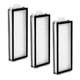 (3 Pack) Qrevo Master Replacement HEPA Filters Compatible with Roborock Qrevo Master/Qrevo Slim Robot Vacuum, Canister Filters, Upright Filters, Vacuum Filter, Filter Kit, Filters Accessories Kit.