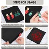 Sanwuta 8 Pcs Zippered Silver Storage Bags Anti Tarnish Bags