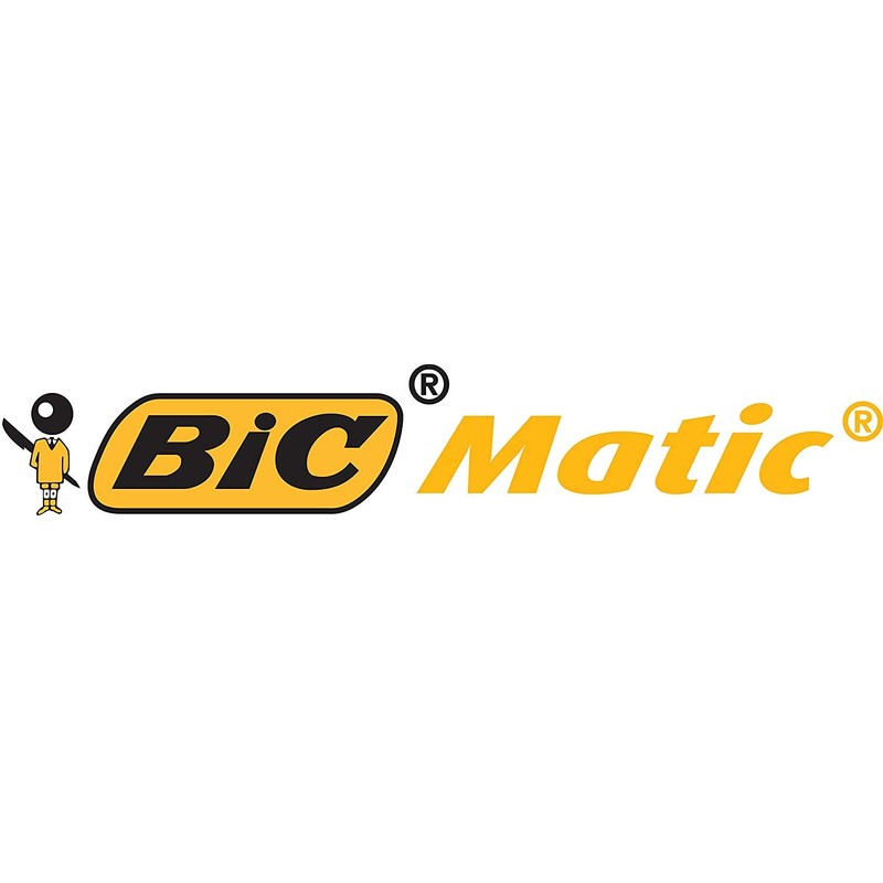 40 x BIC Matic Mechanical Pencils #2 with Eraser, HB,