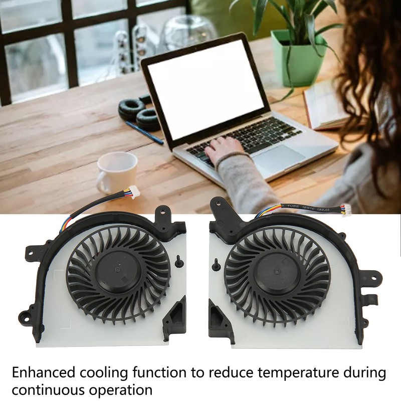 Replacement Laptop Internal Cooling Fan for MS 17F3 for MSI
