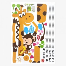 Growth Record Height Chart Wall Decal Best Friend 3ea