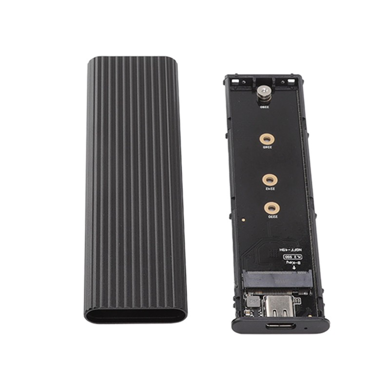 M.2 NGFF SATA SSD Enclosure Adapter USB C 3.1 M.2