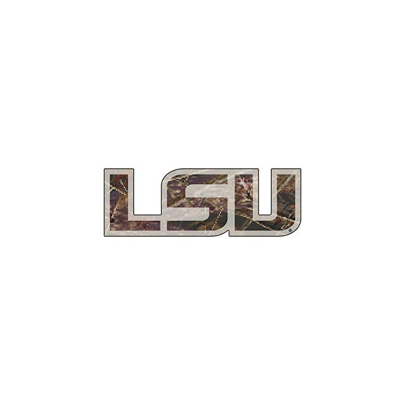 LSU Decal (CAMO LSU Decal (3",6",12"), 3 in)