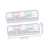 GANAZONO 3sets Test Cards Uv Indicator Cards Easy to Use