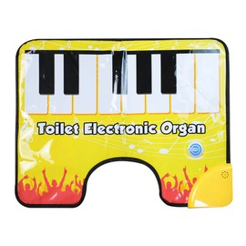 CEAJUSIOT Potty Piano,Potty Piano Musical Floor Mat Sounding Rug Novelty Bathroom Fun Toilet Floor Mat Gifts