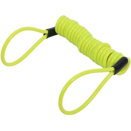 2 Pcs Motorcycle Reminder Spring Cable, 1.2m Motorcycle Disc Lock Cable Lock Security Spring Reminder Cable for Scooter Motorcycle Bike, Antitheft on Handlebar Lock Spring Reminder