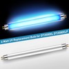 Kittmip 2Pack 32050 6Watt UV Replacement Bulbs, F6T5/BL Fluorescent Tube