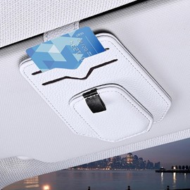 Clip Soporte para Gafas de Sol del Visor Accesorios Magnéticos Para Interior De Automóvil Sujetador Magnético de Gafas de Sol para Visor del Coche para SUV, RV, Automóvil, Camión, Sedán,